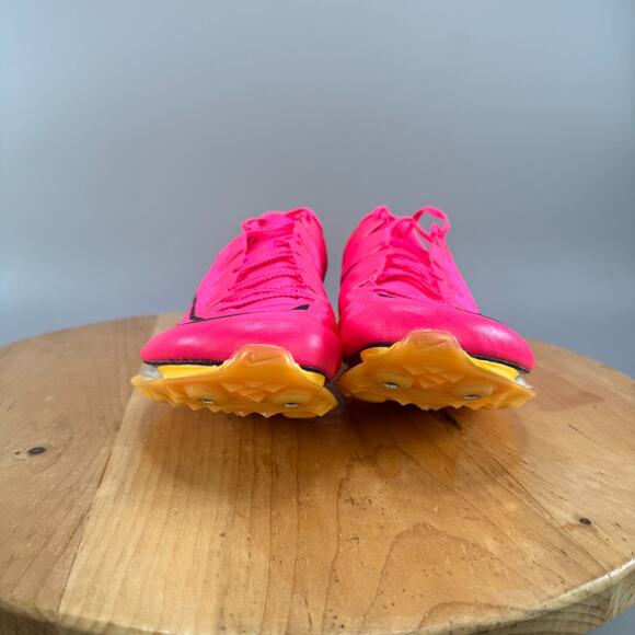 Nike Air Zoom Maxfly Men's Size 14 Pink Sprint Track Spikes Flyweave DH5359-600 - Picture 2 of 9